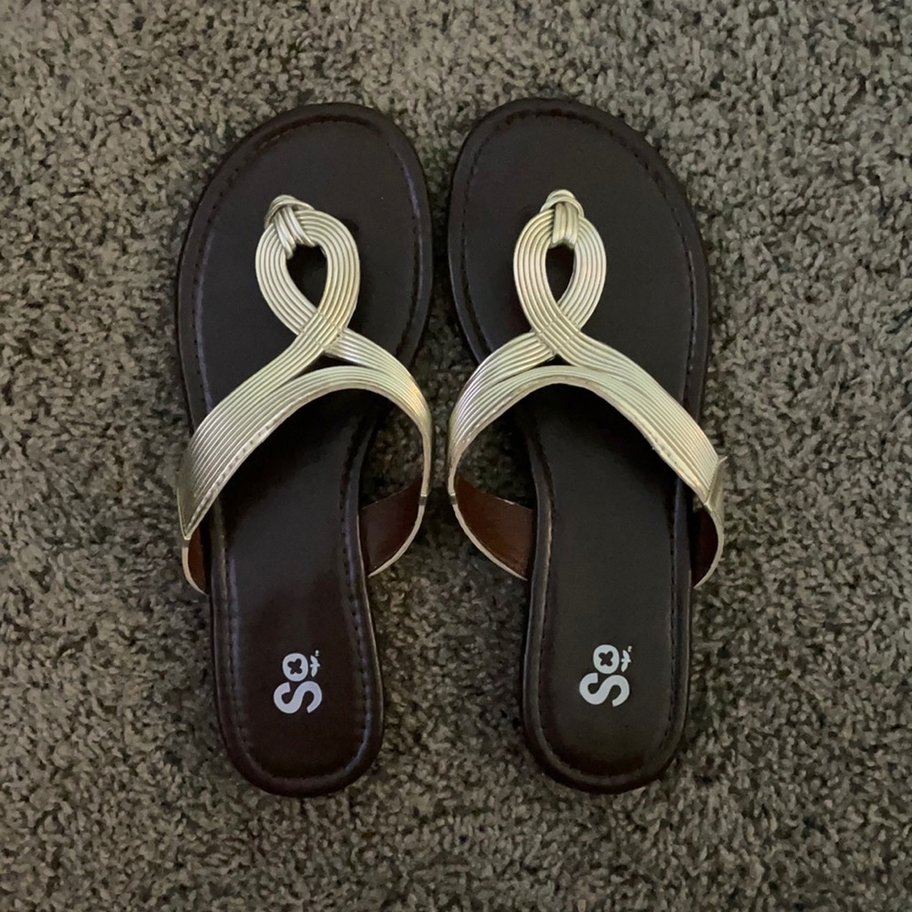 SO sandals, size 6